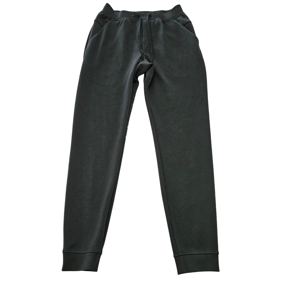 Lululemon City Sweat Jogger Mens Sz M‎ Black Tapered French Terry Athleisure
